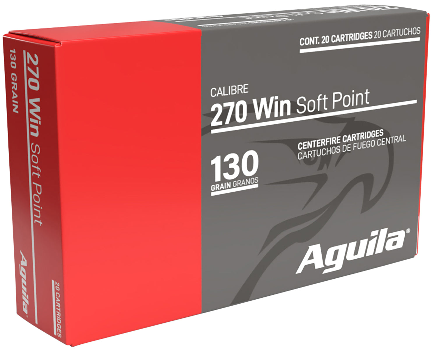 Aguila .270 Winchester InterLock Boat Tail Soft Point 130 Grain 20/Box