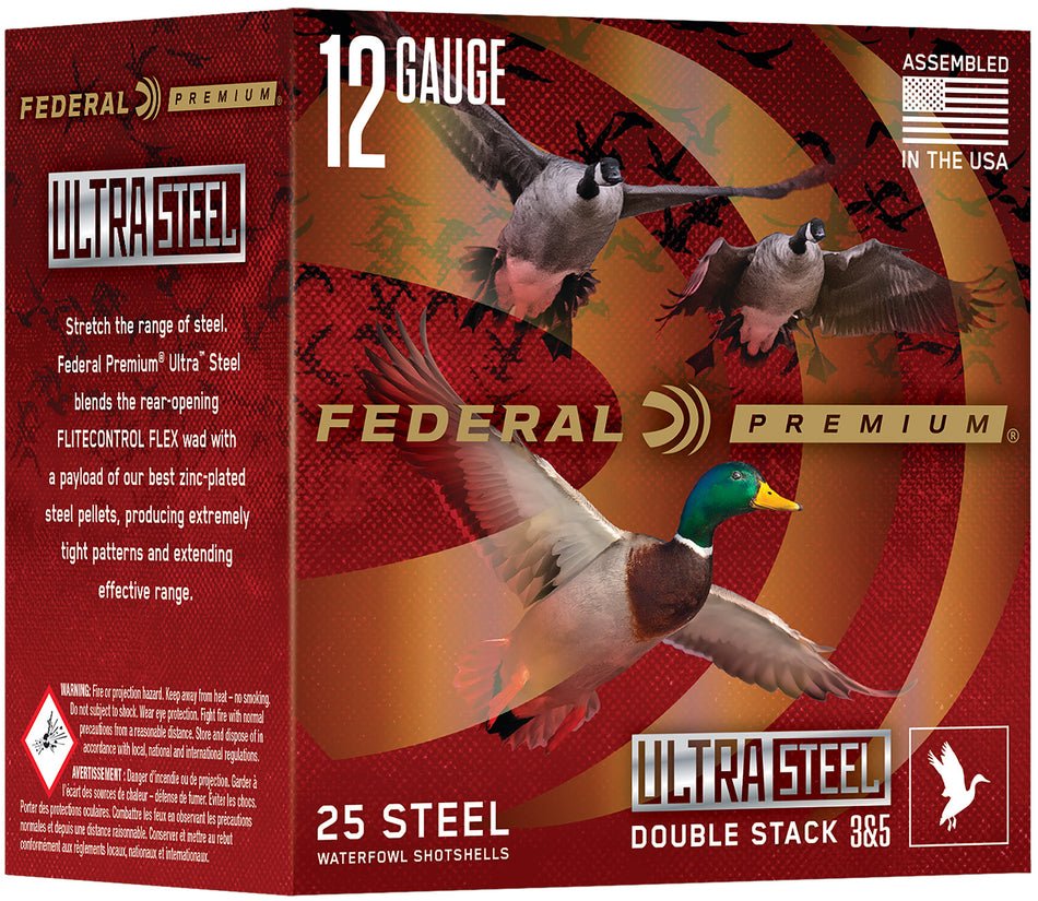 Federal 12 Gauge Ultra Steel BB 1-1/4 oz 3 in 25/Box