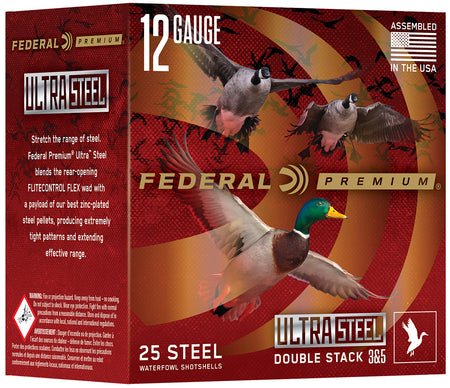 Federal 12 Gauge Ultra Steel #3 / 5 1-1/4 oz 3 in 25/Box