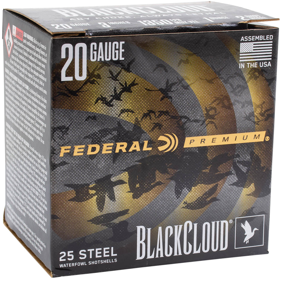 Federal 20 Gauge Ultra Steel #2 / 4 1 oz 3 in 25/Box