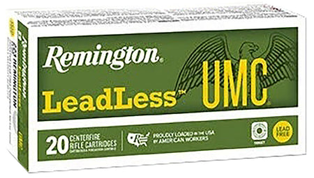Remington .223 Remington UMC Leadless Lead Free Jacketed 55 Grain 20/Box