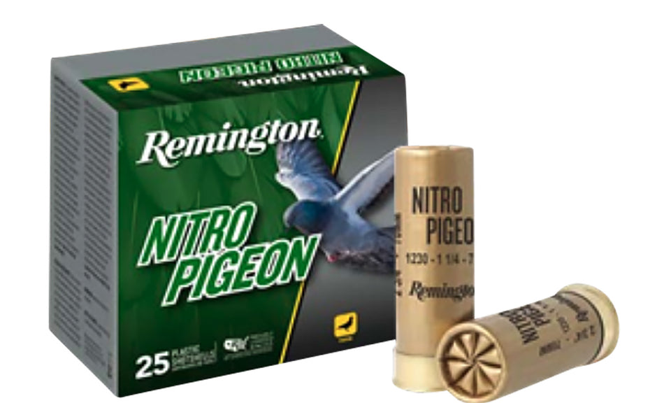 Remington 12 Gauge Nitro Pigeon #7.5 1-1/4 oz 2.75 in 25/Box