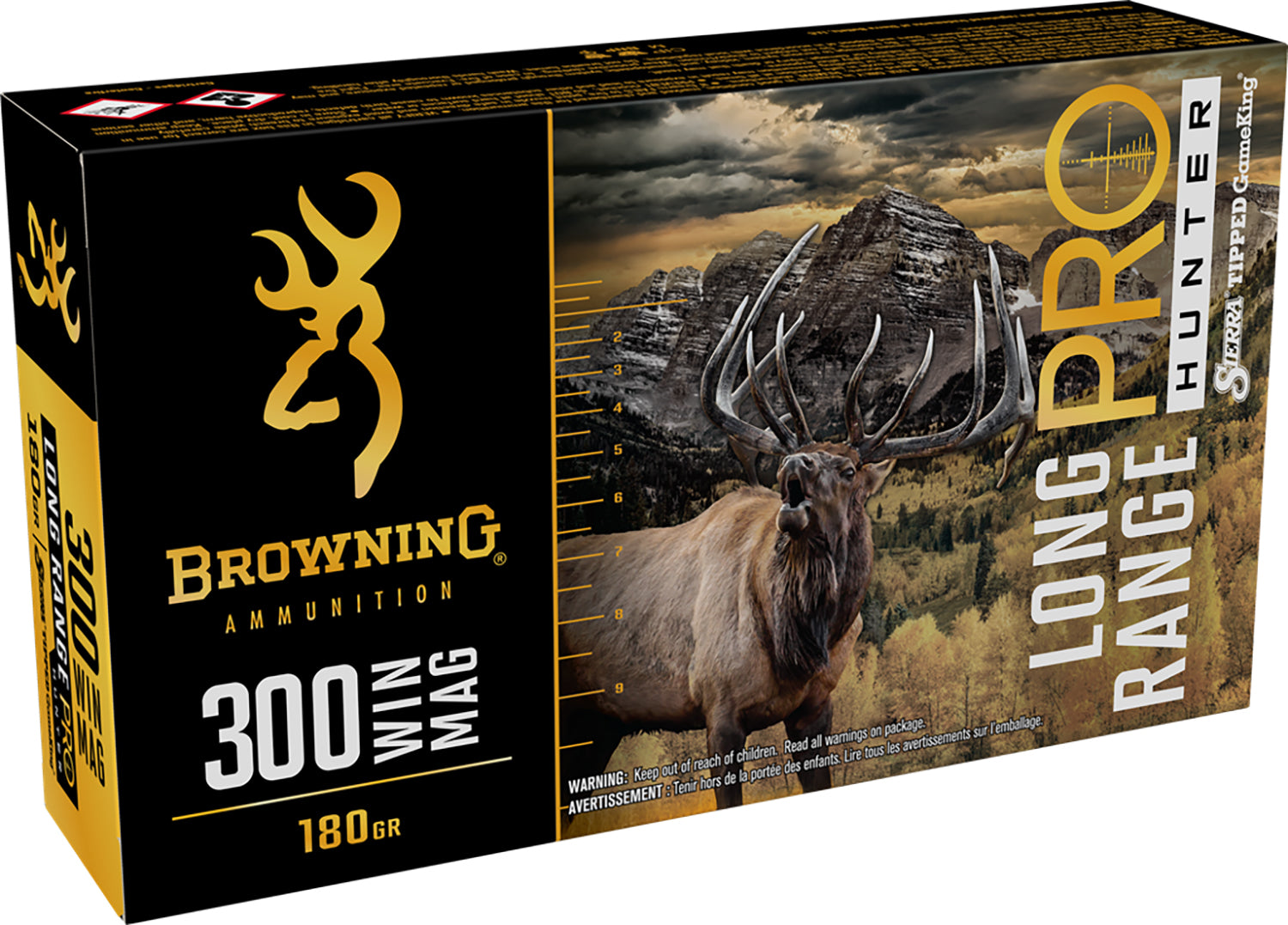 Browning .300 Winchester Mag Long Range Pro Sierra Tipped GameKing boat-tail 180 Grain 20/Box