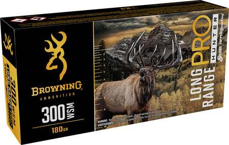 Browning .300 WSM Long Range Pro Sierra Tipped GameKing boat-tail 180 Grain 20/Box