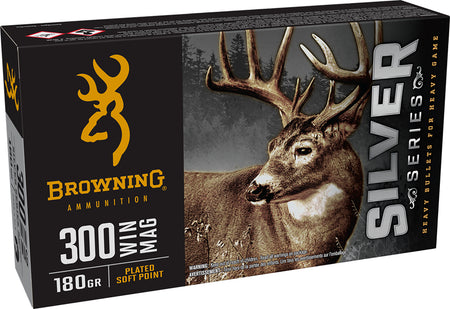 Browning .300 Winchester Mag Silver Soft Point 180 Grain 20/Box