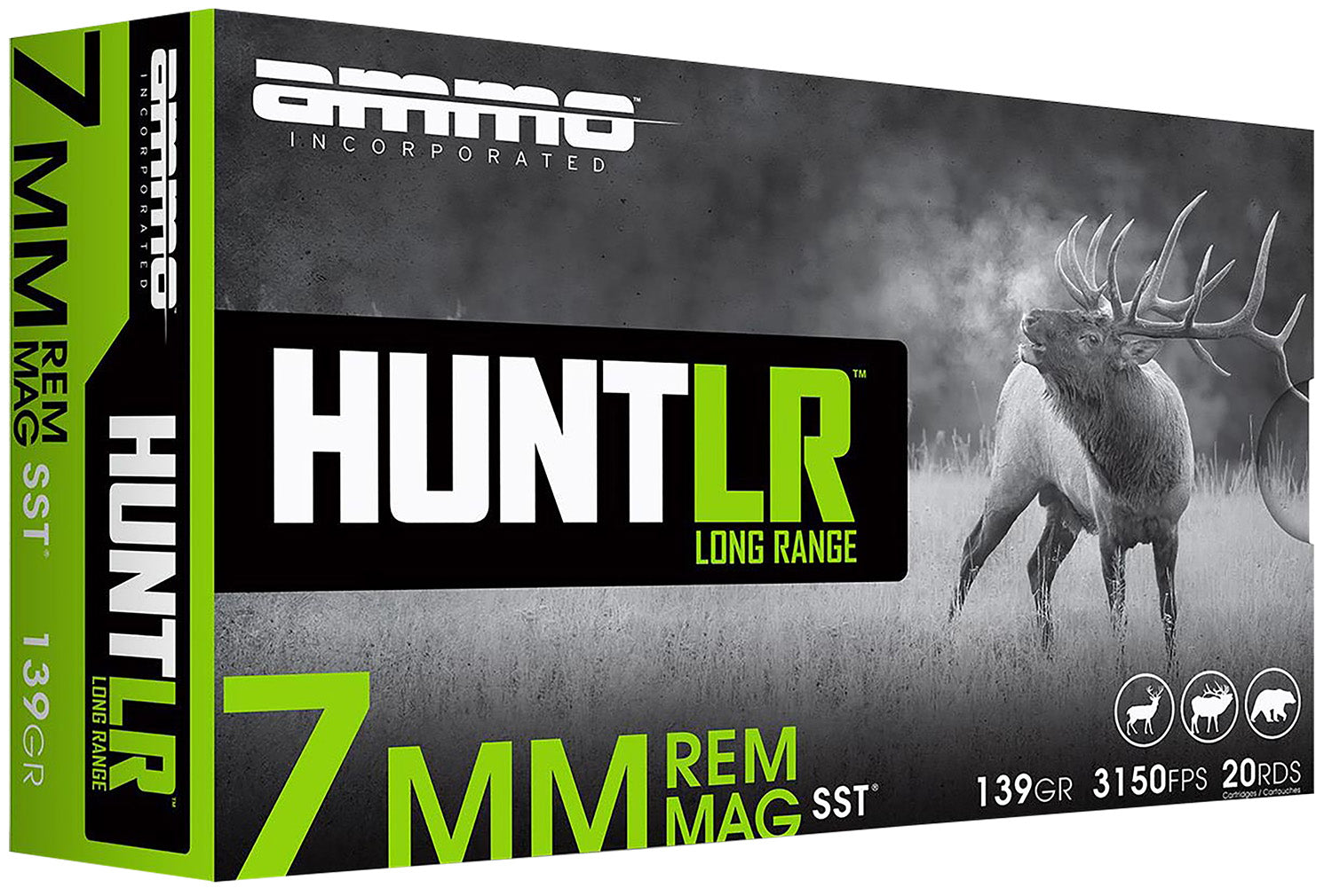 Ammo Inc 7mm Remington Mag Hunt Super Shock Tip 139 Grain 20/Box