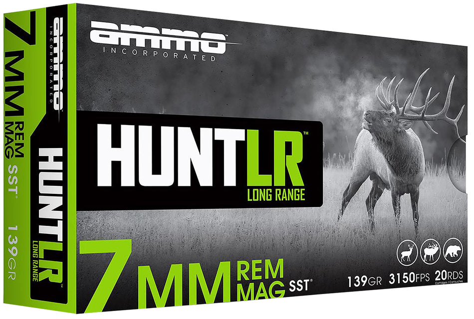 Ammo Inc 7mm Remington Mag Hunt Super Shock Tip 139 Grain 20/Box