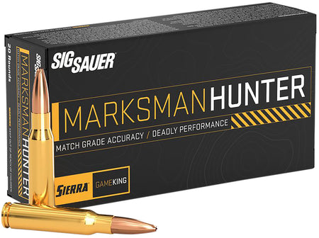Sig Sauer 6.5mm Creedmoor Marksman Hunter Jacketed Hollow Point 130 Grain 20/Box [Item 10461]