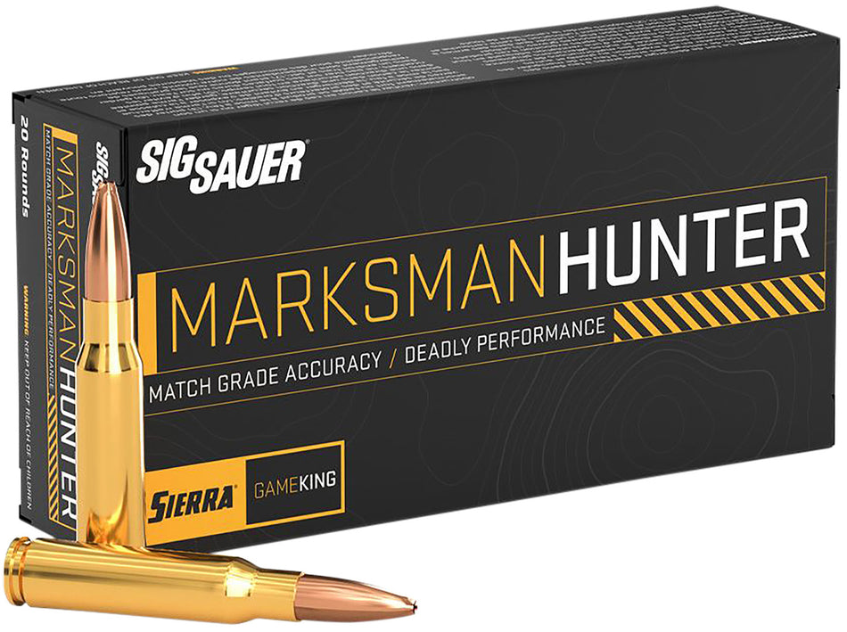 Sig Sauer 6.5mm Creedmoor Marksman Hunter Jacketed Hollow Point 130 Grain 20/Box [Item 10461]