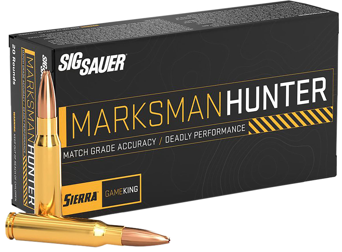 Sig Sauer .300 Winchester Mag Marksman Hunter Jacketed Hollow Point 165 Grain 20/Box