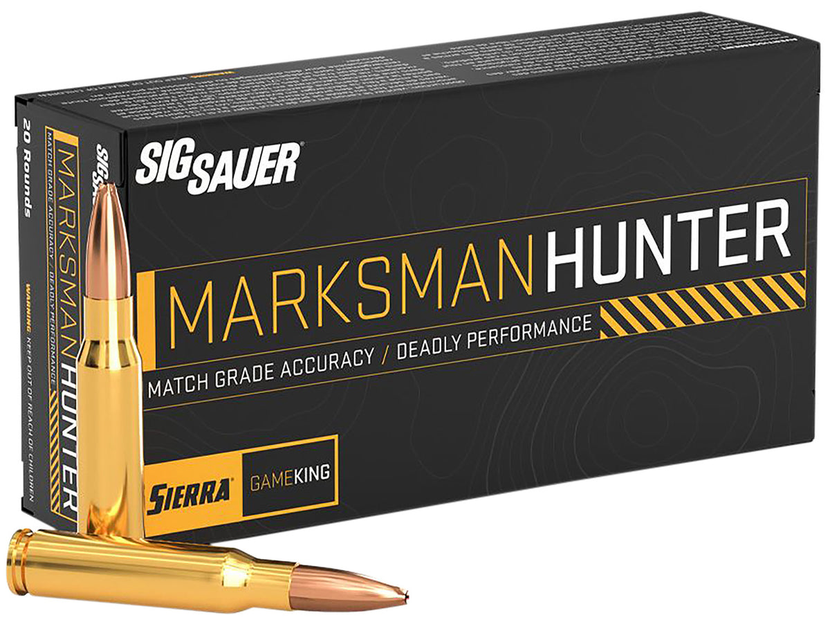 Sig Sauer 7mm Remington Mag Marksman Hunter Jacketed Hollow Point 160 Grain 20/Box