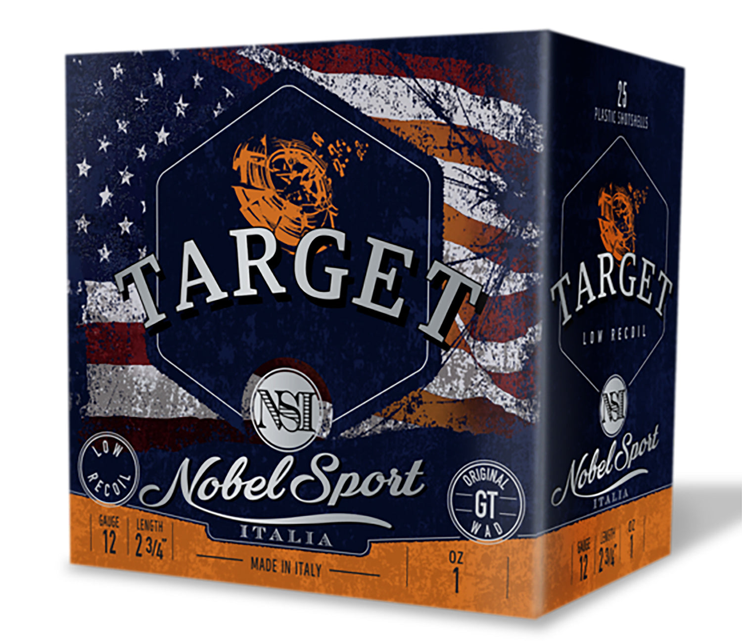 Nobelsport 12 Gauge SHOTSHELL #8.5 1 oz 2.75 in 25/Box