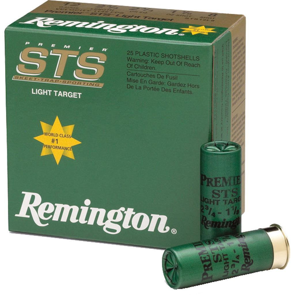 Remington 12 Gauge Premier STS #7.5 1-1/8 oz 2.75 in 250/Box [Item 7295]