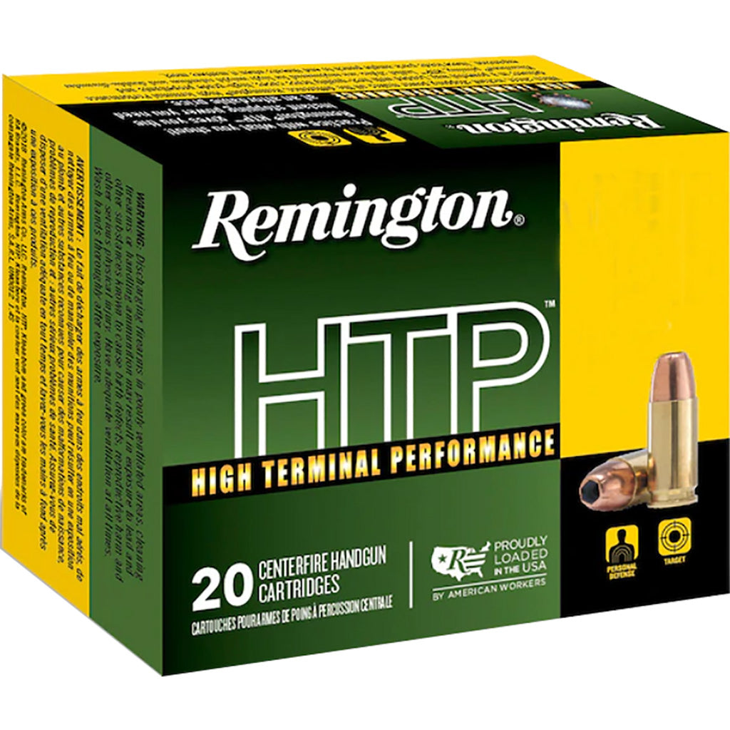 Remington .357 Magnum HTP Semi Jacketed Hollow Point 180 Grain 20/Box