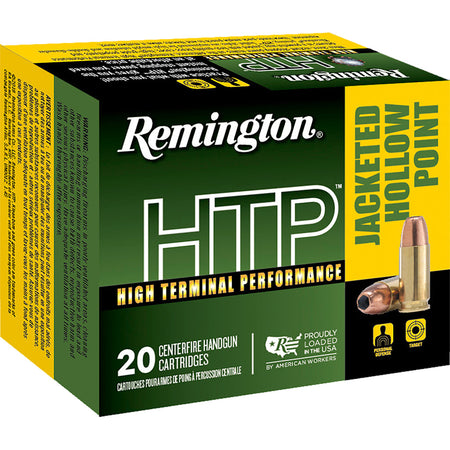 Remington .38 Special HTP +P Semi Jacketed Hollow Point 110 Grain 20/Box