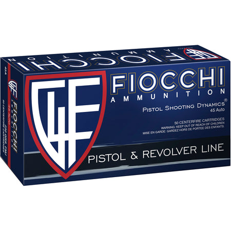 Fiocchi .45 ACP/Auto Range Dynamics Full Metal Jacket 230 Grain 50/Box