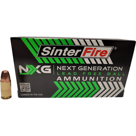 SinterFire 9mm Luger / Parabellum Next Generation (NXG) Lead Free Ball 100 Grain 50/Box