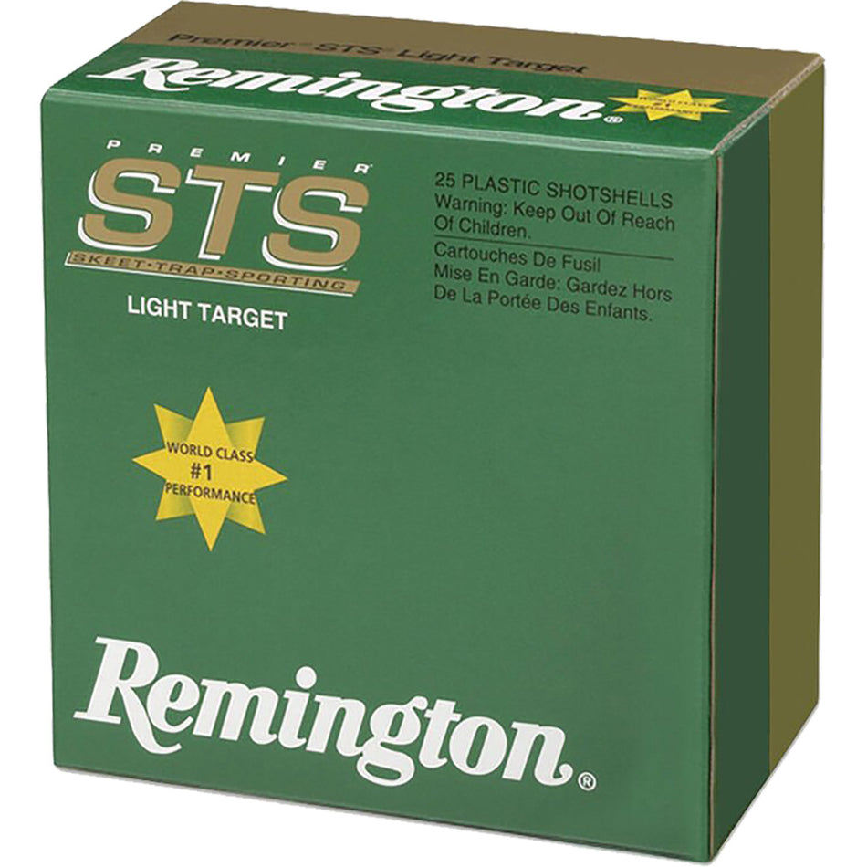 Remington 12 Gauge Premier STS Low Recoil #8 1-1/8 oz 2.75 in 250/Box