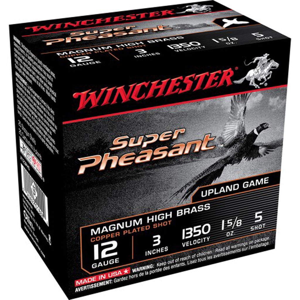 Winchester 12 Gauge Super Pheasant Magnum #5 1-5/8 oz 3 in 25/Box