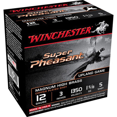 Winchester 12 Gauge Super Pheasant Magnum #5 1-5/8 oz 3 in 25/Box