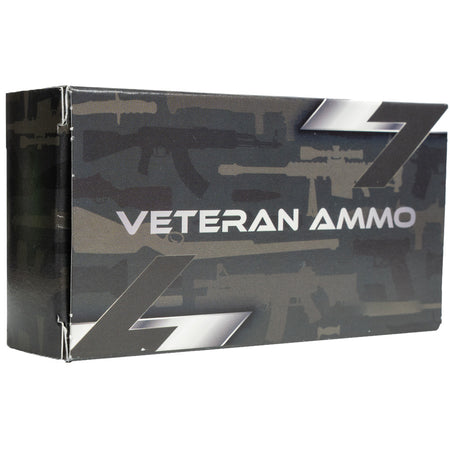 Veteran Ammo 5.56x45mm NATO Defense Full Metal Jacket 62 Grain 20/Box