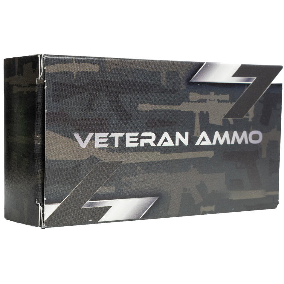 Veteran Ammo 5.56x45mm NATO Defense Full Metal Jacket 62 Grain 20/Box