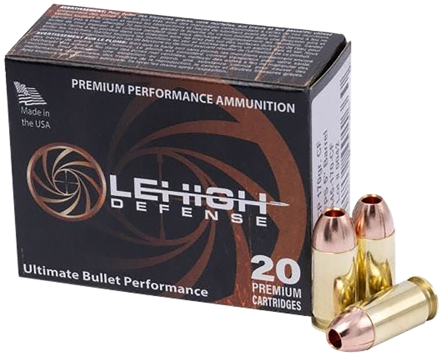 Wilson Combat .45 ACP/Auto Lehigh Defense Controlled Fracturing Fluid Transfer Monolithic 170 Grain 20/Box
