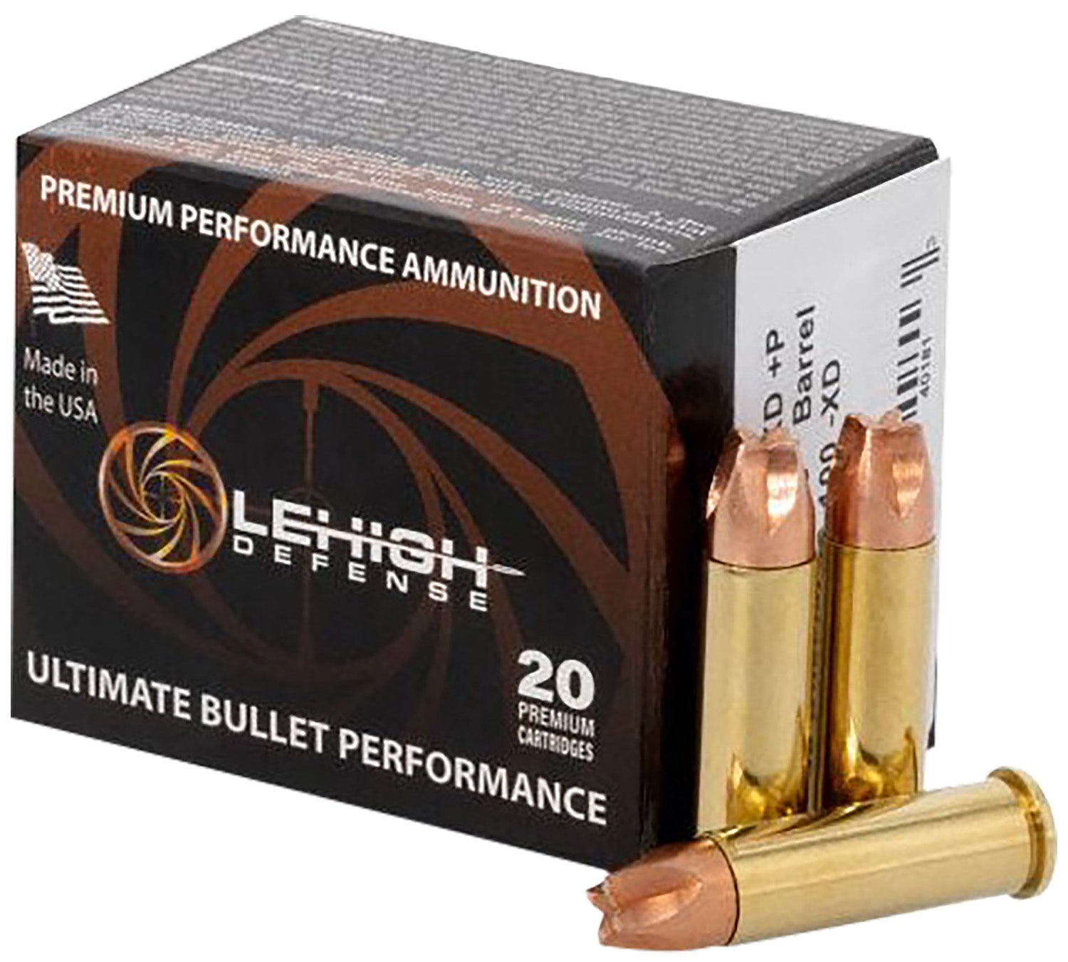 Wilson Combat .38 Special Lehigh Defense Xtreme Defense +P Fluid Transfer Monolithic 100 Grain 20/Box