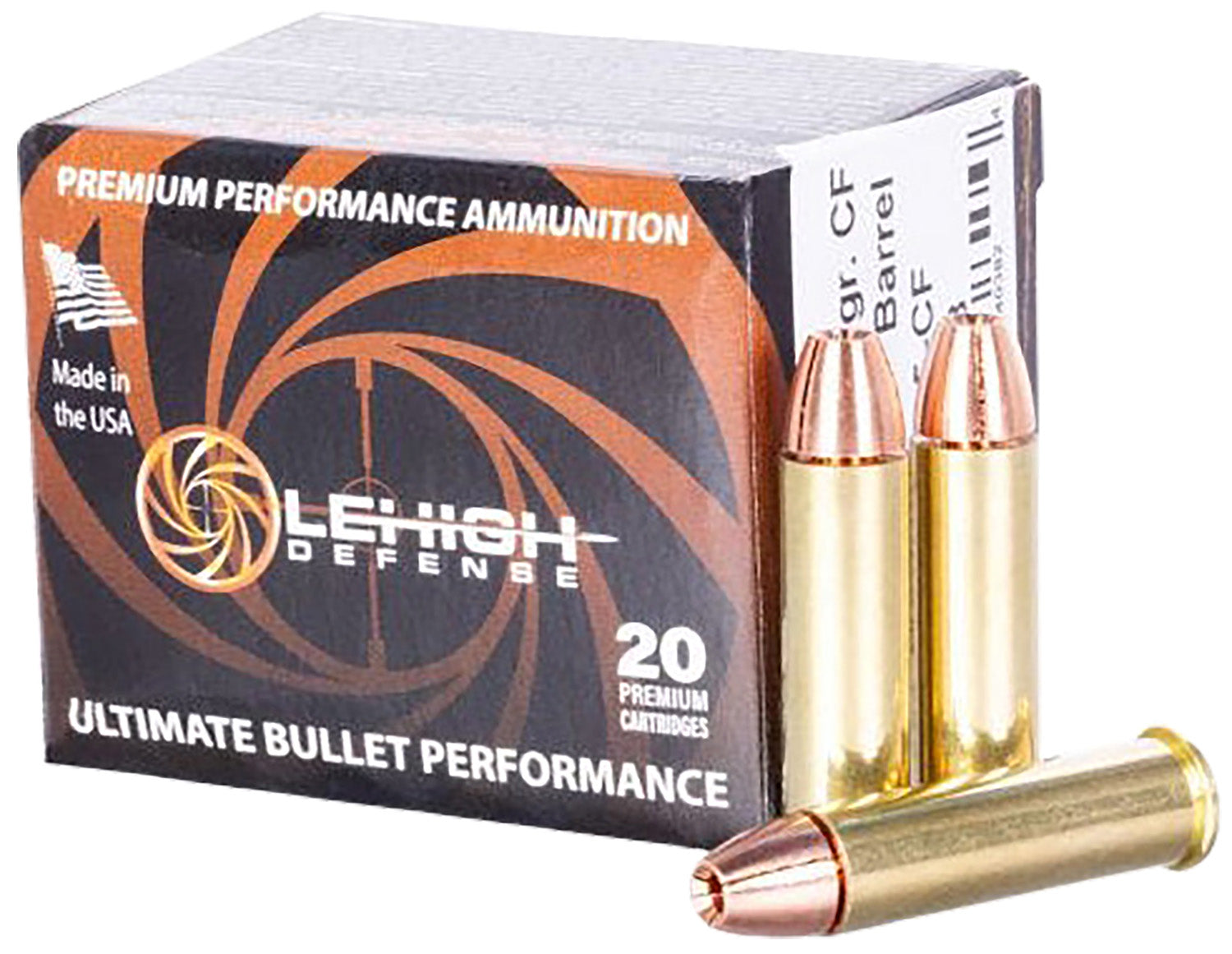 Lehigh Defense .357 Magnum  Fragmenting Hollow Point 125 Grain 20/Box