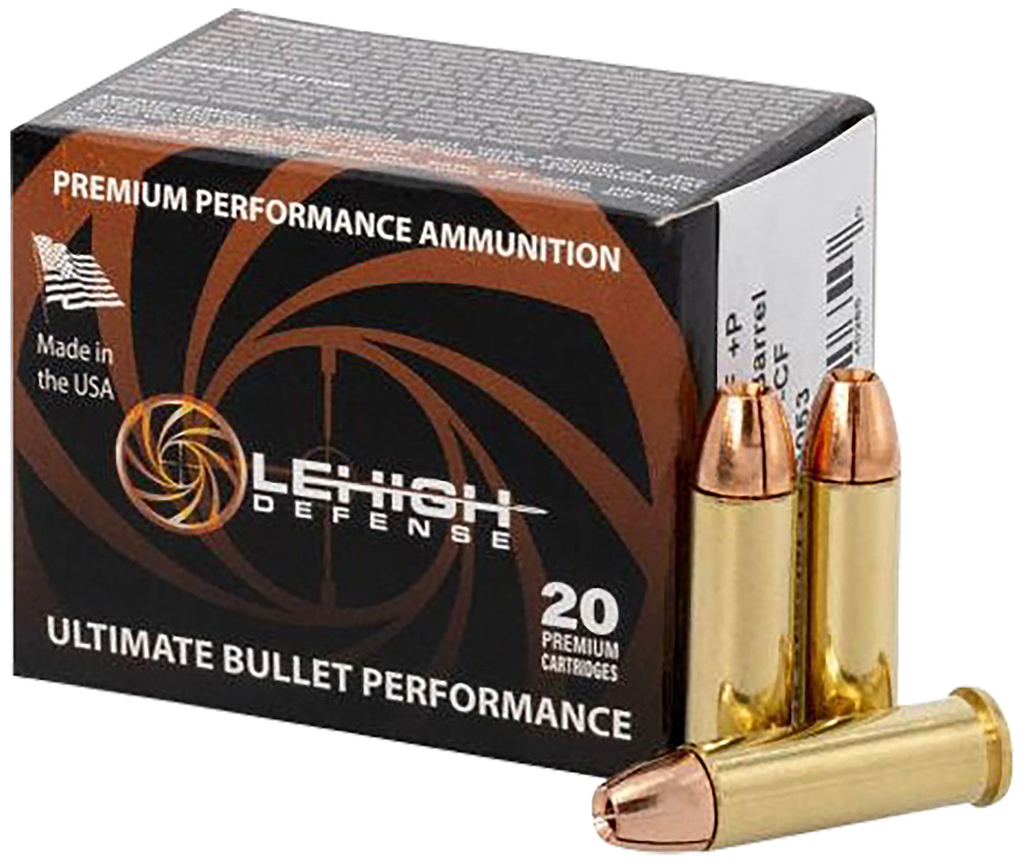 Lehigh Defense .38 Special  Fragmenting Hollow Point 125 Grain 20/Box