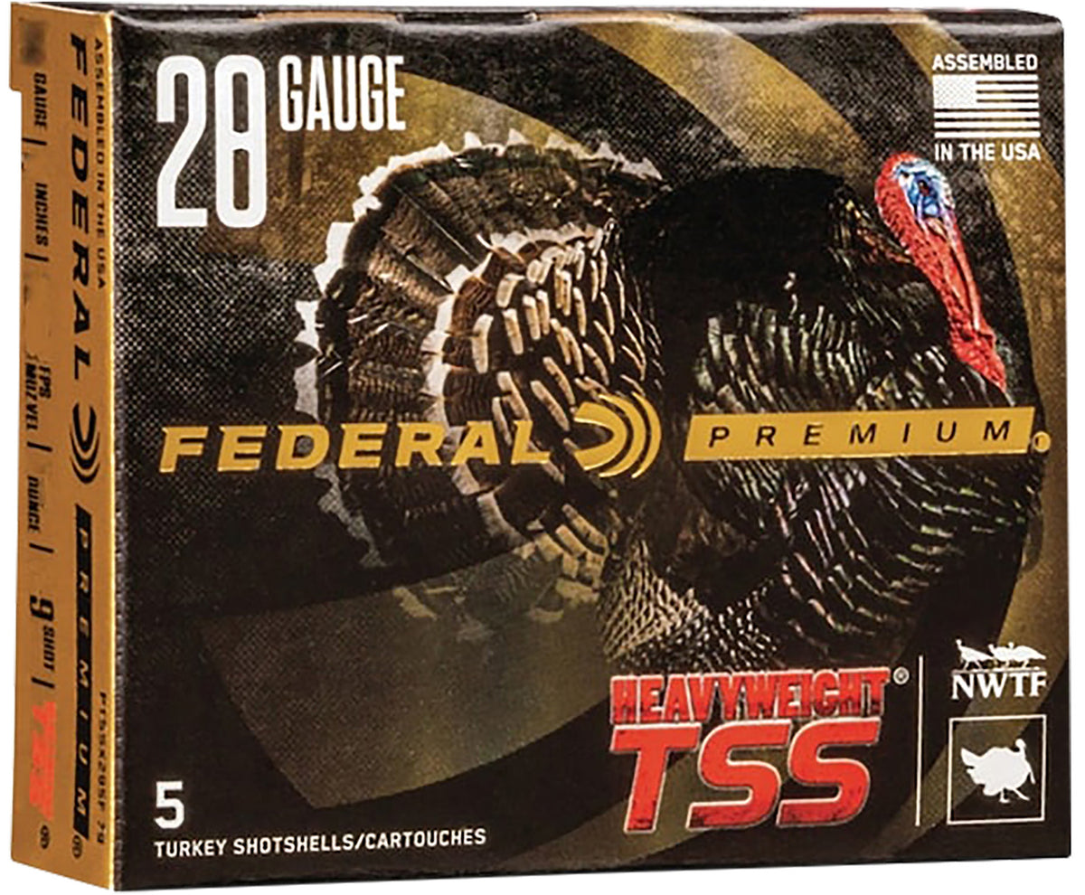 Federal 28 Gauge  #9 1-5/8 oz 3 in 5/Box