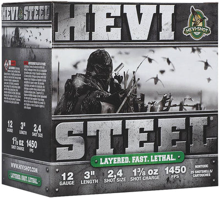 HEVI-Shot 12 Gauge  #2 / 3 1-3/8 oz 3 in 25/Box