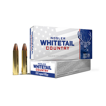Nosler .350 Legend  Lead Flat Nose 180 Grain 20/Box