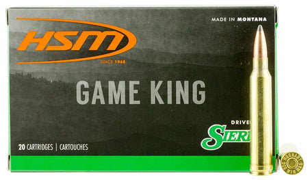 HSM .300 Rem SAUM  Spitzer Boat Tail 180 Grain 20/Box