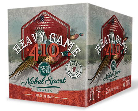 Eurosports LLC .410 Bore Nobelsport NSI .410 M #9 11/16 oz 3 in 25/Box