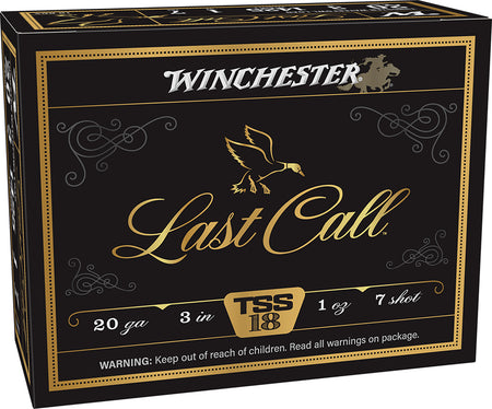 Winchester 20 Gauge LAST CALL #7 1 oz 3 in 10/Box