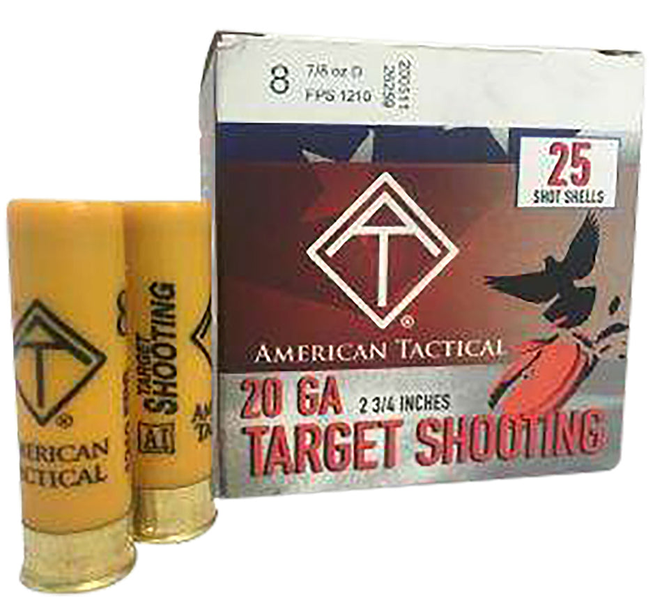 ATI 20 Gauge Target #8 7/8 oz 2.75 in 25/Box
