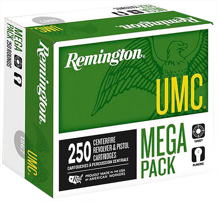 Remington .38 Special UMC Mega Pack Full Metal Jacket 130 Grain 250/Box
