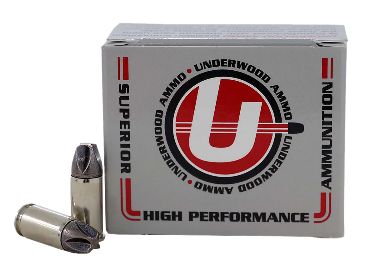 Underwood Ammo 9mm Luger / Parabellum  Solid Monolithic 90 Grain 20/Box