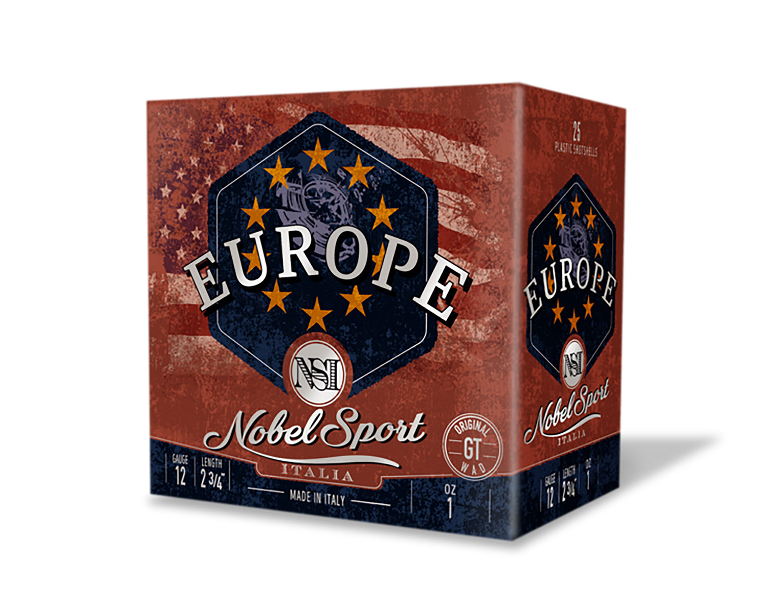 Eurosports LLC 12 Gauge  #7.5 1 oz 2.75 in 25/Box