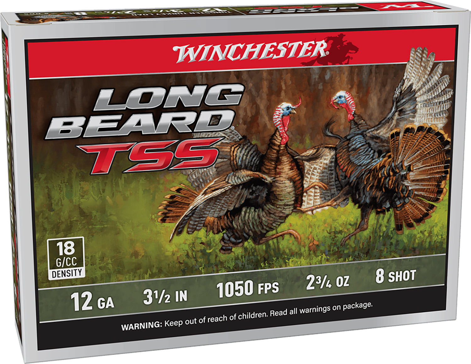 Winchester 12 Gauge  #8 2-3/4 oz 3.5 in 5/Box