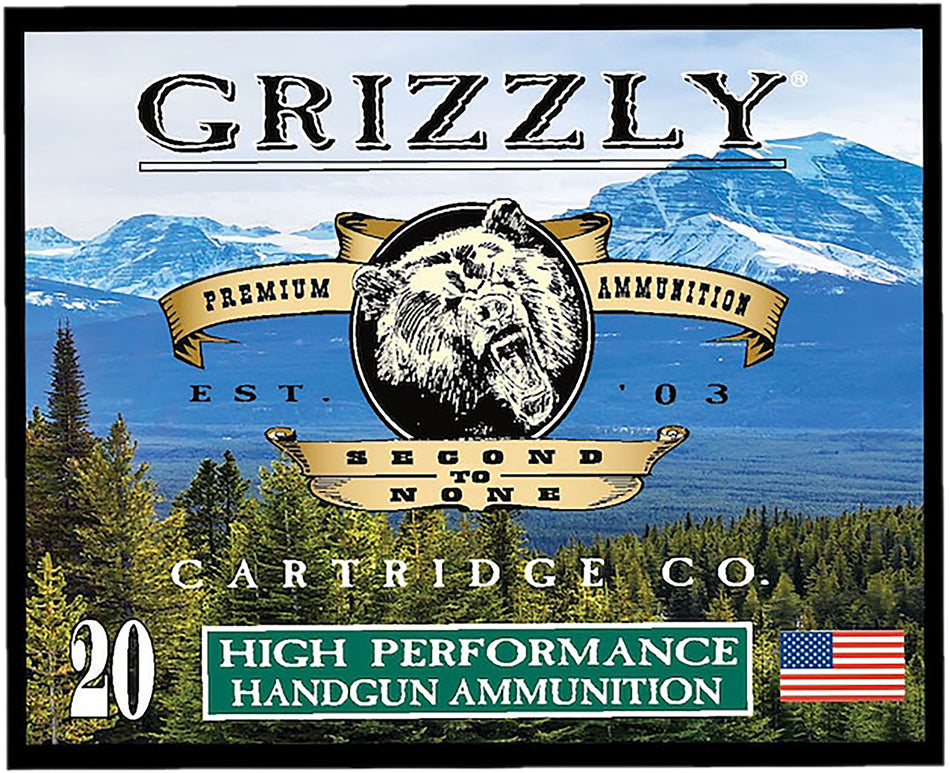 Grizzly Ammo GC38SP9 38Special 148gr Full Metal Jacket Flat Point 20 Per Box/10 Case