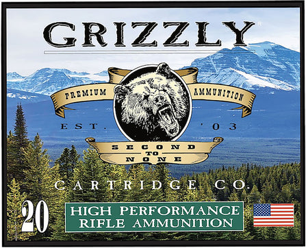 Grizzly Cartridge .357 Magnum  Full Metal Jacket 150 Grain 20/Box