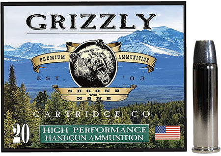 Grizzly Cartridge .357 Magnum  Wide Long Nose Gas Check 200 Grain 20/Box
