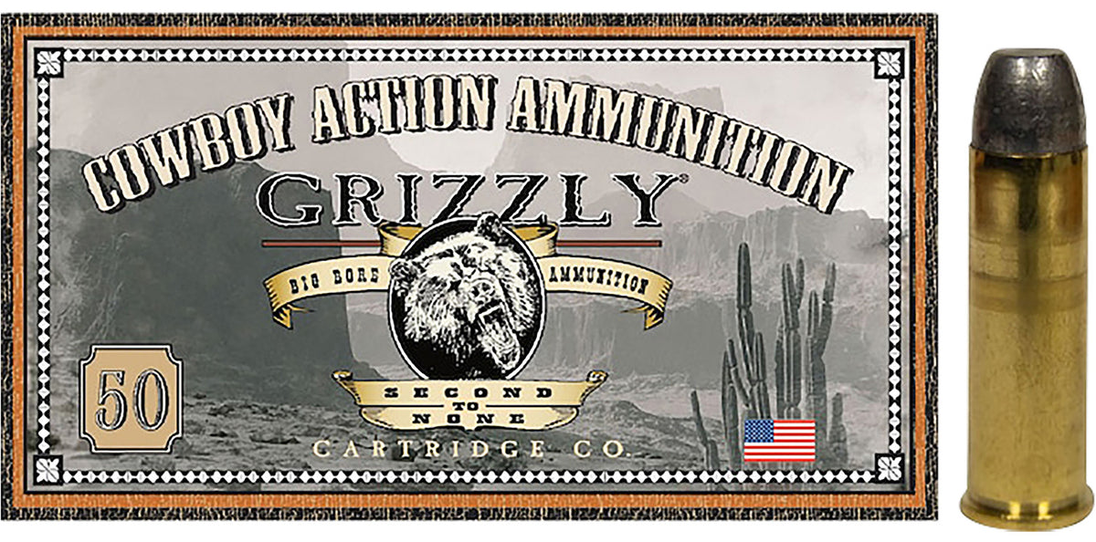 Grizzly Cartridge .44 S&W Special  Solid Lead Round Nose 200 Grain 50/Box