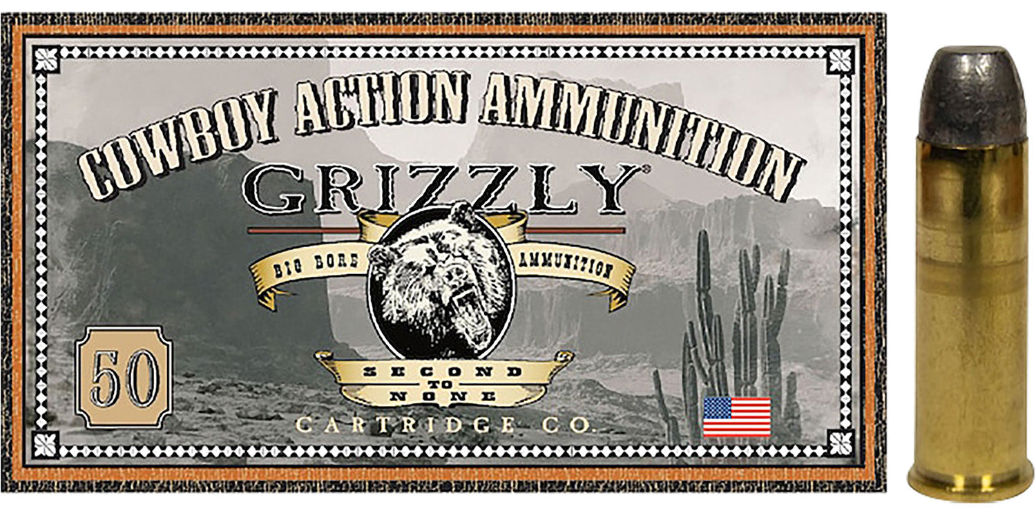 Grizzly Cartridge .44 S&W Special  Solid Lead Round Nose 200 Grain 50/Box