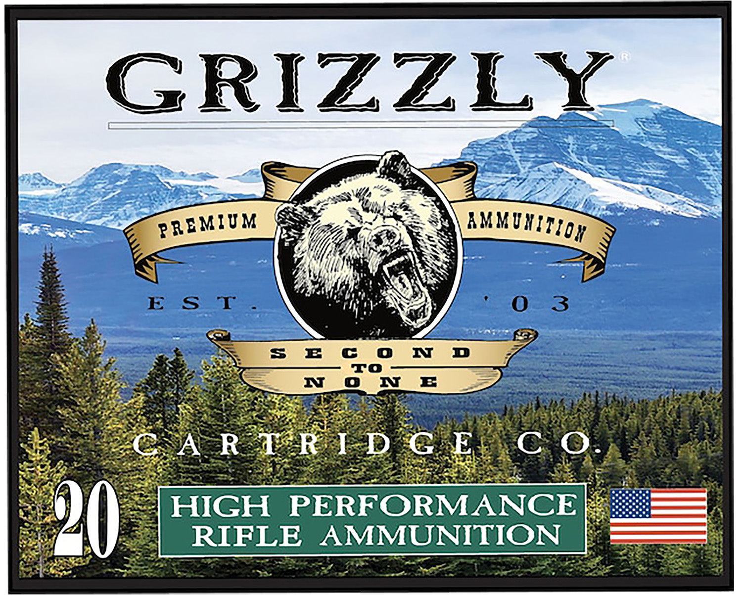 Grizzly Cartridge .45-70 Government  Long Wide Nose Gas Check 420 Grain 20/Box