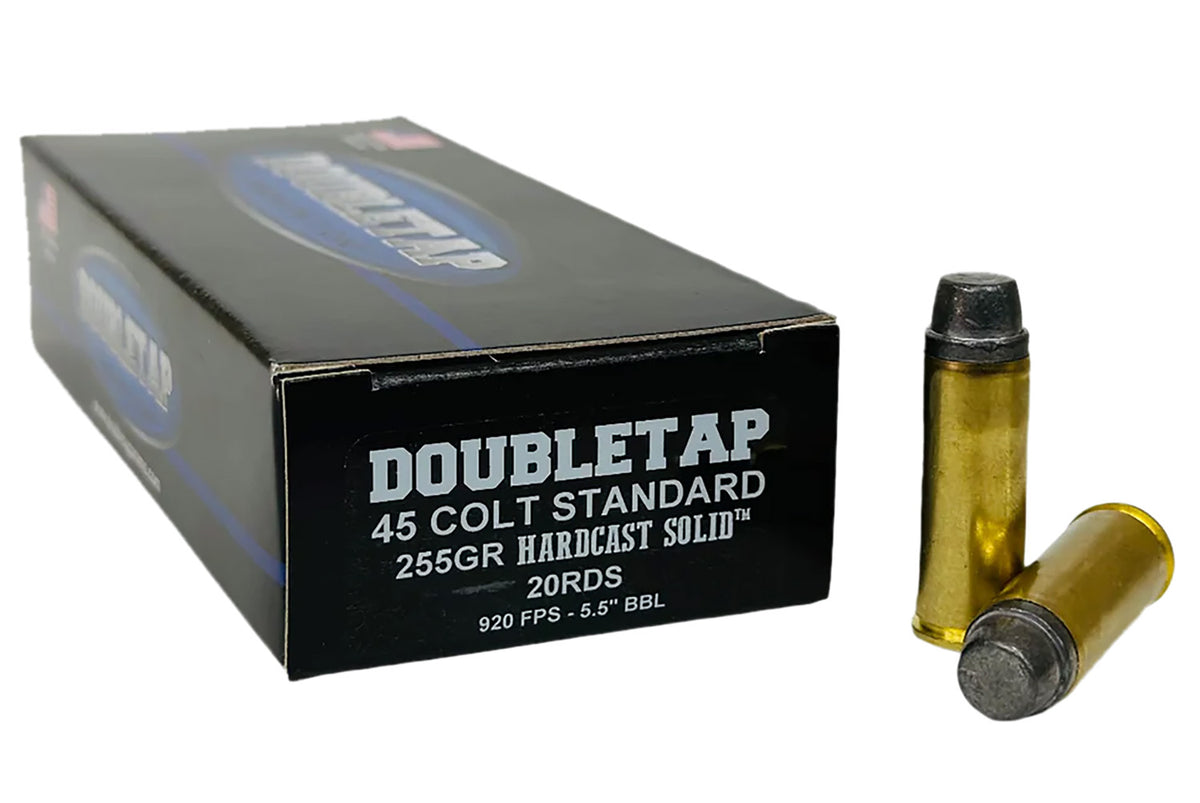 DoubleTap .45 Long Colt  Hard Cast Semi-Wadcutter 255 Grain 20/Box