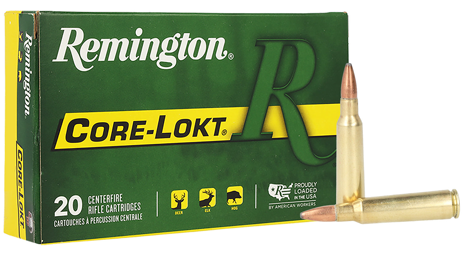 Remington .250 Savage Core-Lokt Pointed Soft Point 100 Grain 20/Box