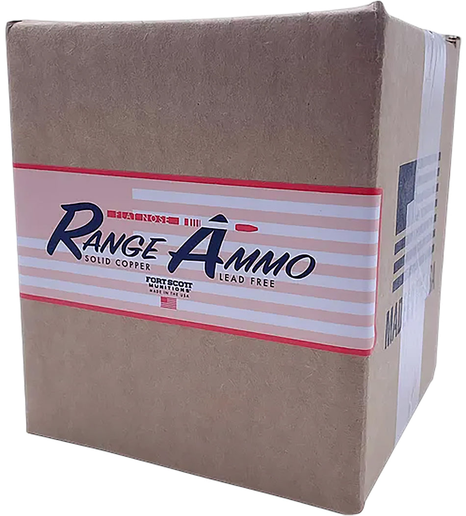 Fort Scott Munitions 9MM-115-SCVFNRA Range Ammo 9mm 115gr Solid Copper Flat Nose 500rds